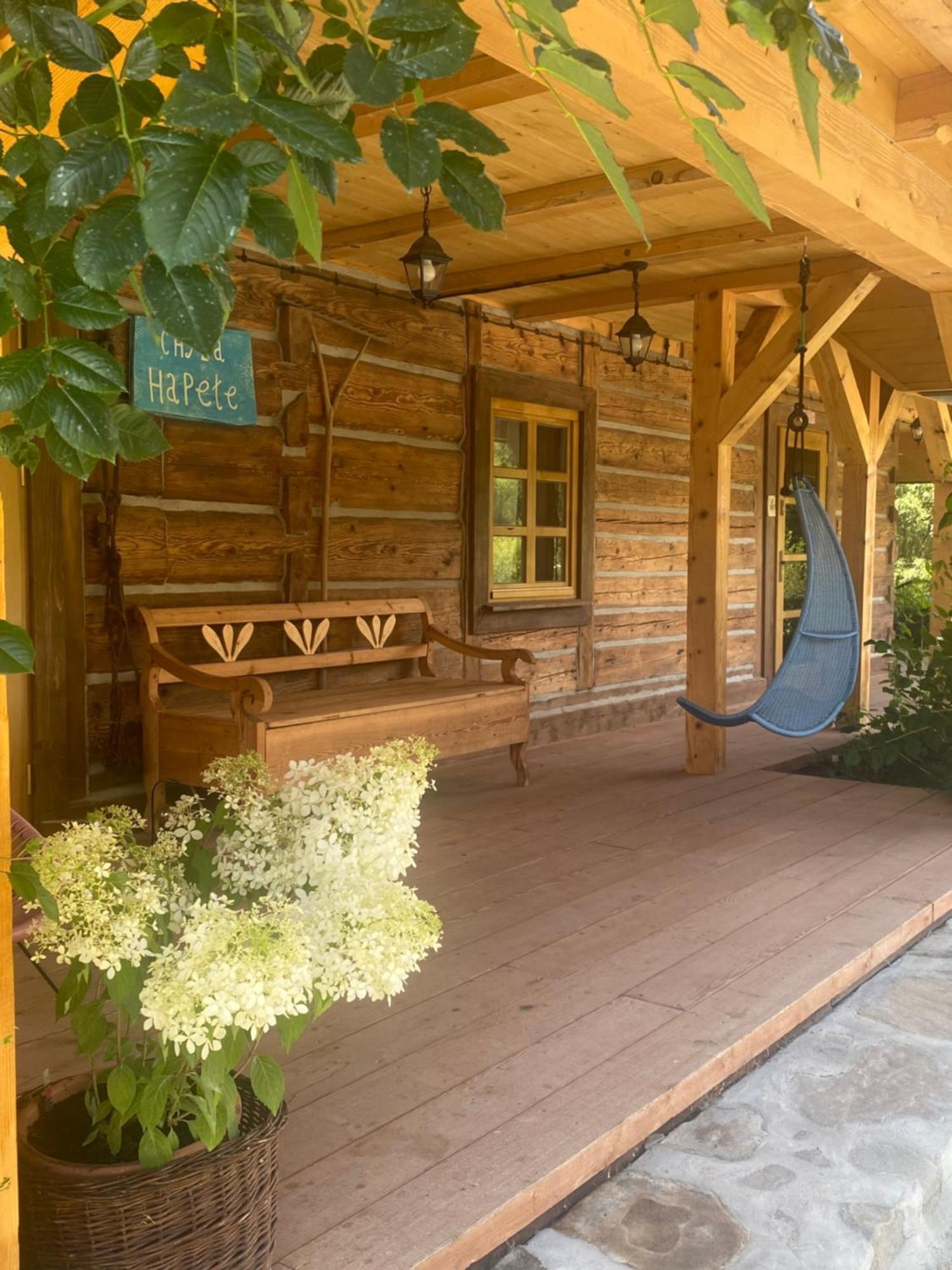 Chyza Hapele Hotel Zatwarnica Exterior photo